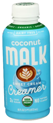 Malk Sweet Cream Coconut Creamer - 16 FO