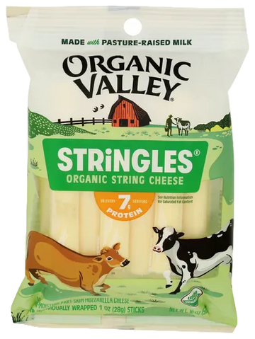 Organic Valley String Cheese - 18 OZ