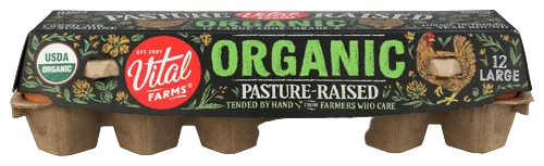 Vital Farms Pasture-Raised Organic Eggs - 1 DZ