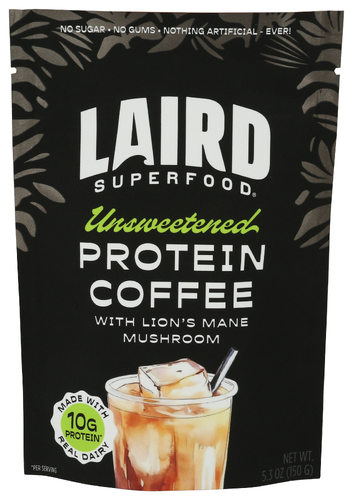 Laird Unsweetened Protein Coffee - 5.3 OZ