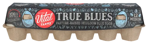 Vital Farms Pasture-Raised True Blue Eggs - 1 DZ