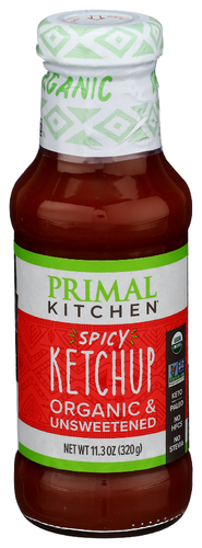 Primal Kitchen Spicy Unsweetened Ketchup - 11.3 OZ