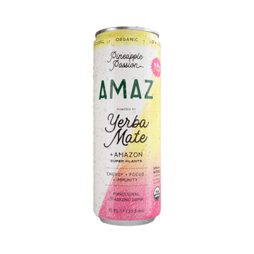 Organic Yerba Mate Pineapple Passion Functional Drink - 12 FO