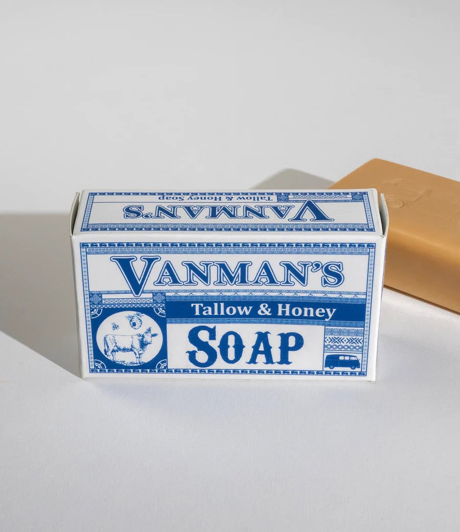 VanMan's Tallow & Honey Soap - 3.8 OZ