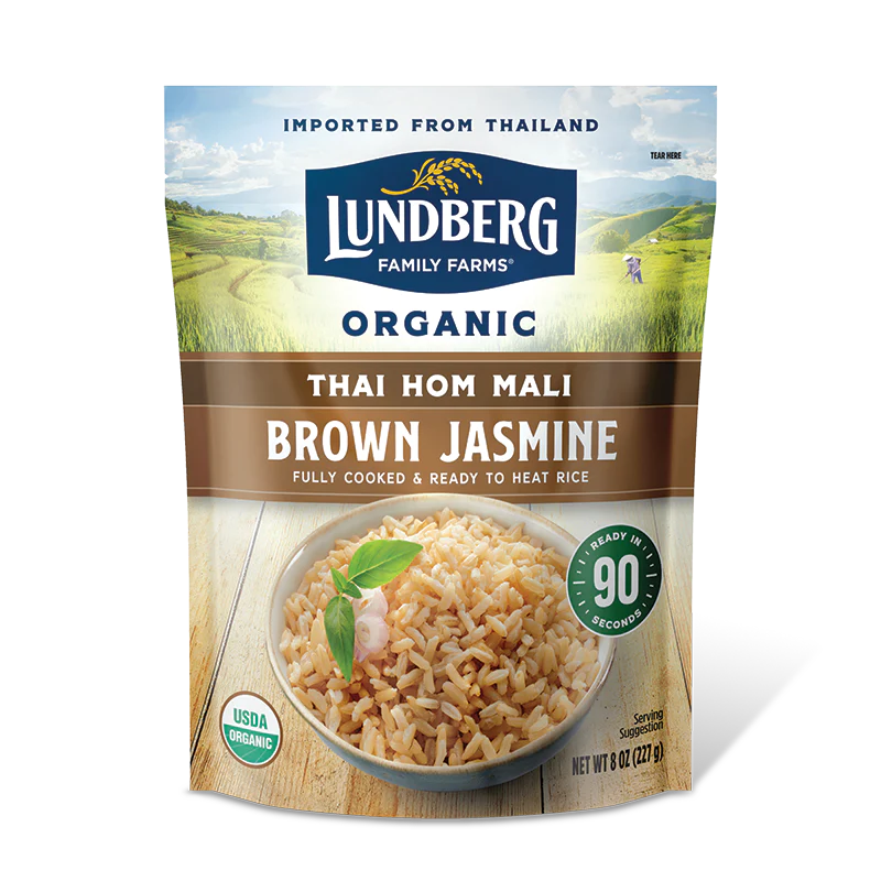 Organic Brown Jasmine Thai Hom Mali Rice - 8 OZ