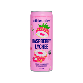 Wildwonder Raspberry Lychee Sparkling Drink - 12 FO