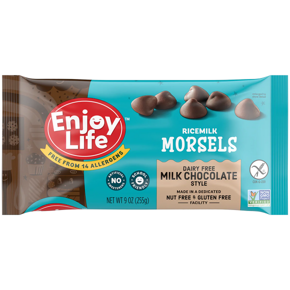 Enjoy Life Ricemilk Chocolate Chips - 9 OZ