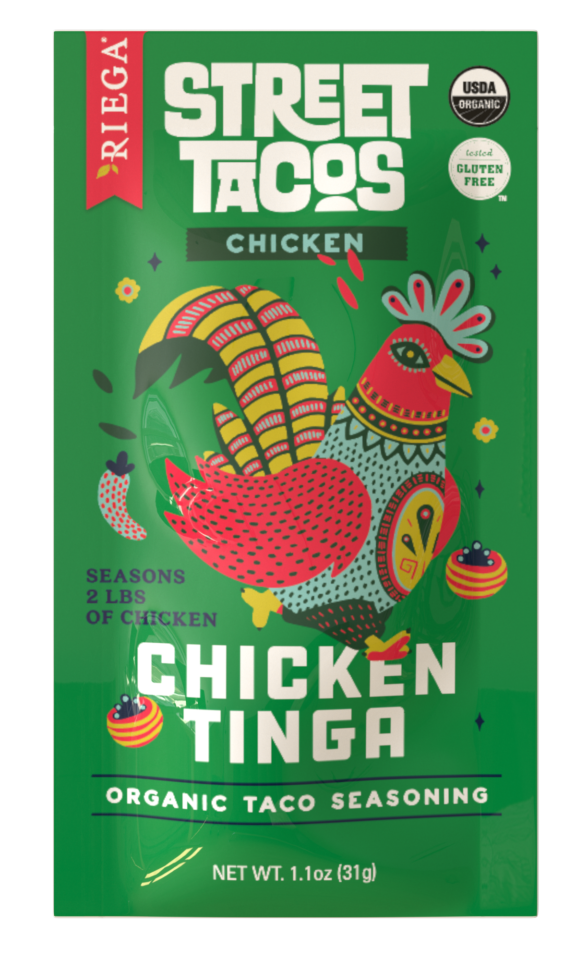 Organic Chicken Tinga Street Taco Seasoning - 1.1 OZ