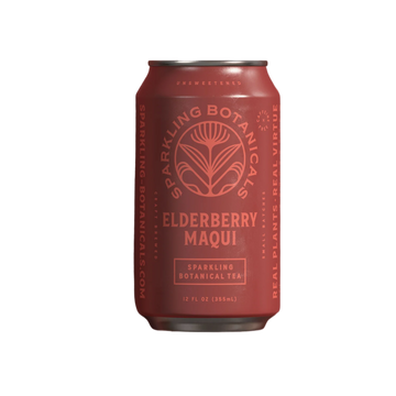 Rishi Elderberry Maqui Sparkling Botanical Tea - 12 FO