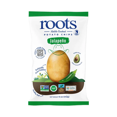 Roots Jalapeno Potato Chips - 5 OZ