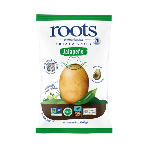Roots Jalapeno Potato Chips - 5 OZ