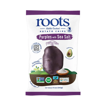 Roots Sea Salt Purple Potato Chips - 5 OZ