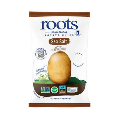 Roots Sea Salt Potato Chips - 5 OZ