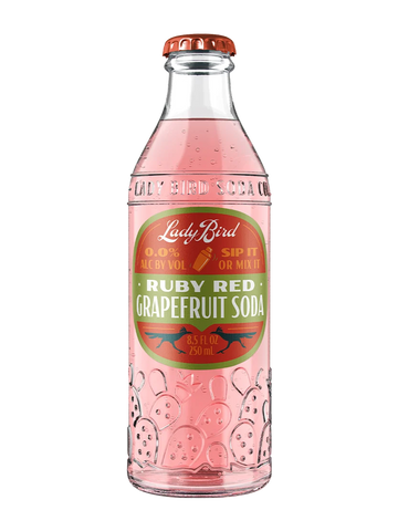 Lady Bird Ruby Red Grapefruit Soda - 8.5 FO