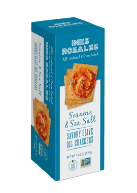Sesame Sea Salt Savory Crackers - 4.44 OZ