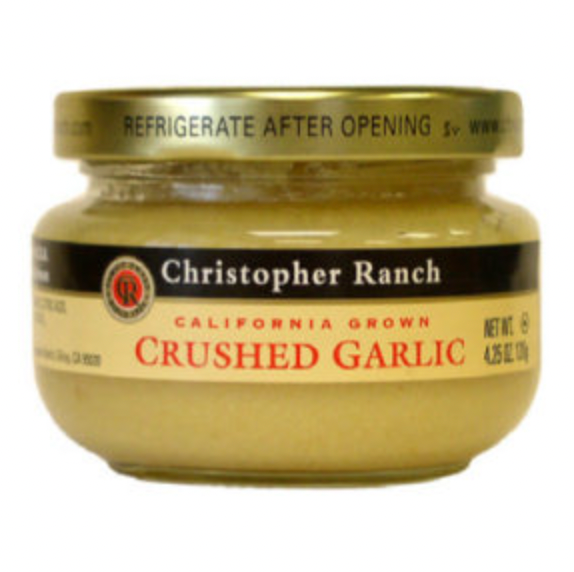 Organic Chopped Garlic