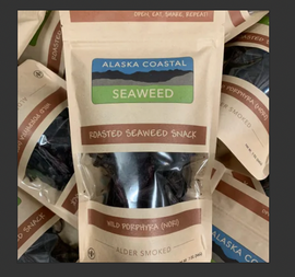 Alder Smoked Wild Nori Roasted Snack . 0.7 OZ