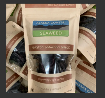 Alder Smoked Wild Nori Roasted Snack . 0.7 OZ