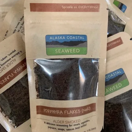 Alder Smoked Porphyra Flakes (Nori)