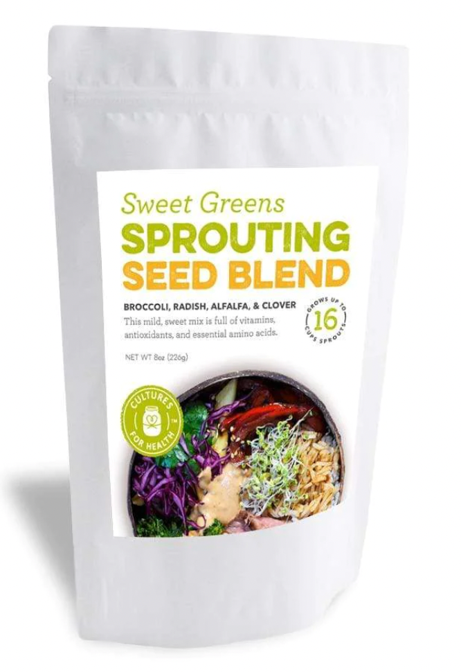 Sweet Greens Sprouting Seed Blend