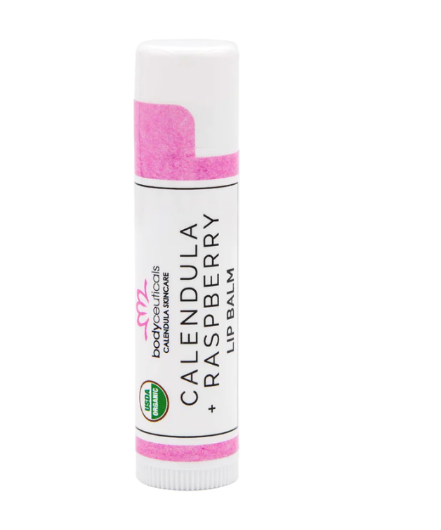 Organic Calendula + Raspberry Lip Balm