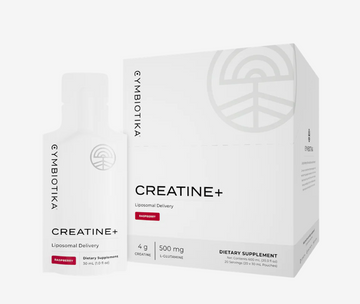 Cymbiotika Creatine 4 g & L- Glutamine 500mg Liposomal Box of 25 Packets