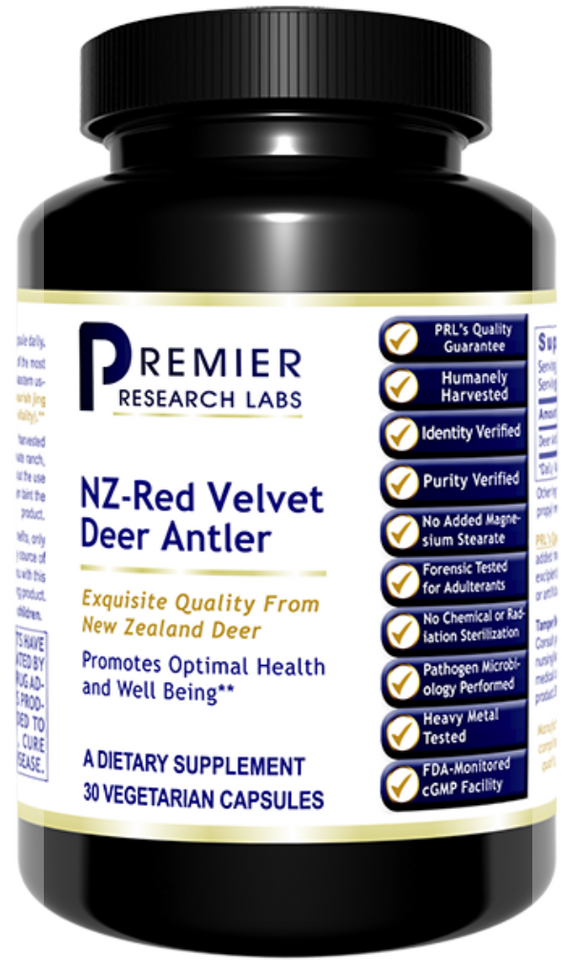 Premier NZ-Red Deer Antler Velvet - 30 CAPS