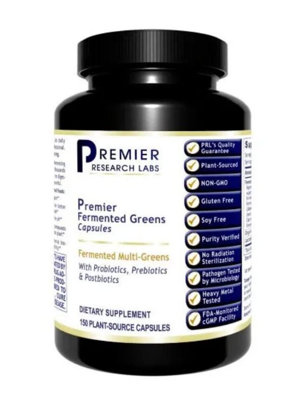 Premier Probiotic Fermented Greens - 150 Caps