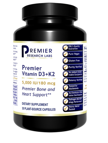 Premier Vitamin D3+K2 - 30 Caps