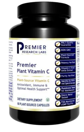 Premier Plant Vitamin C - 60 Capsules