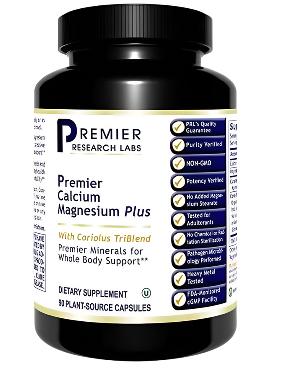 Premier Calcium Magnesium Plus - 90 Caps