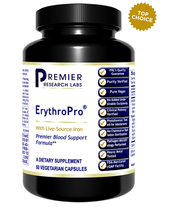 Premier ErythroPro - 60 Caps