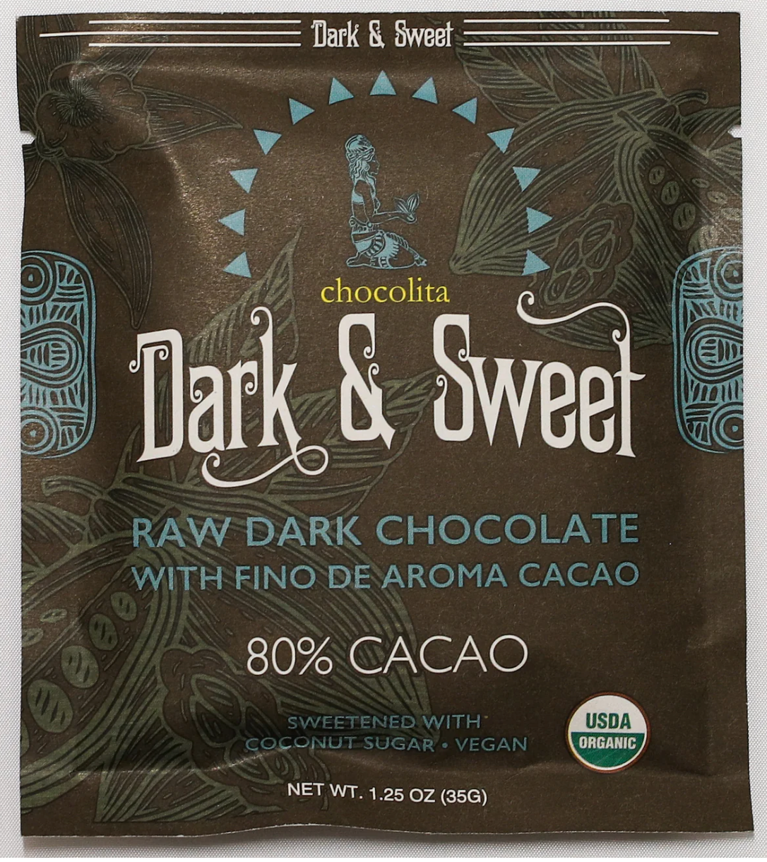 Dark & Sweet Raw Chocolate Bar