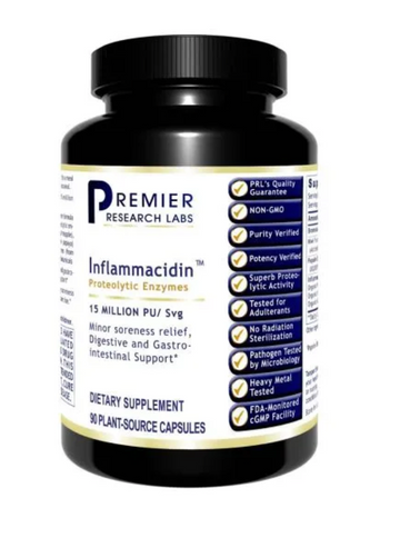 Premier Inflammacidin Proteolytic Enzymes - 90 Caps