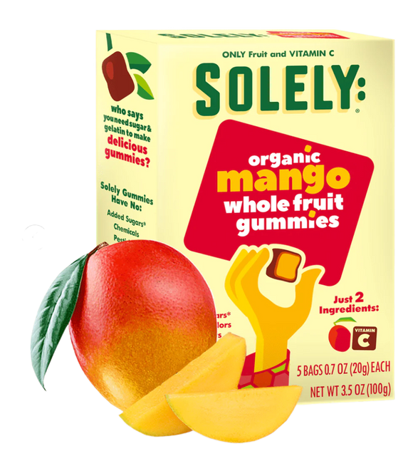 Organic Mango Fruit Gummies - 3.5 OZ