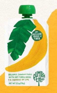 Pumpkin Tree Banana + Hint of Lime Pouch - 3.5 OZ