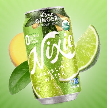 Nixie Lime Ginger Sparkling Water - 12 FO