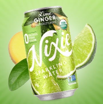 Nixie Lime Ginger Sparkling Water - 12 FO