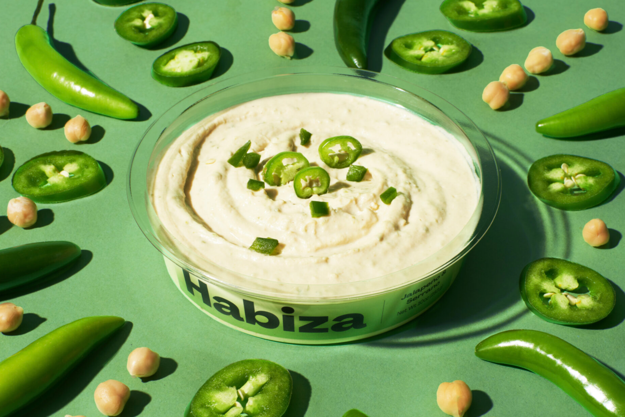 Jalapeno Serrano Hummus - 10 OZ