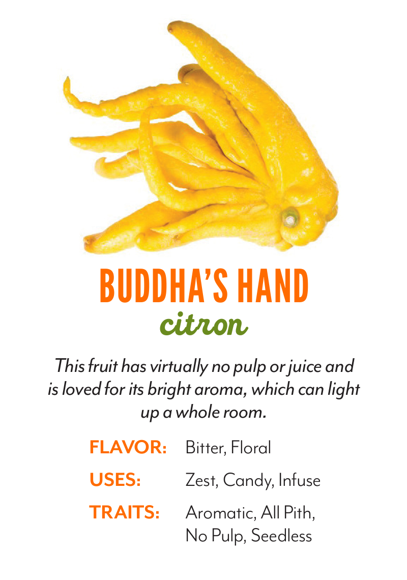 Organic Buddhas Hand - PER LB