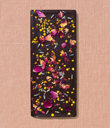 Lavender Rose Chocolate Bar - 2.1 OZ