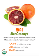Organic Moro Blood Orange - EACH-1