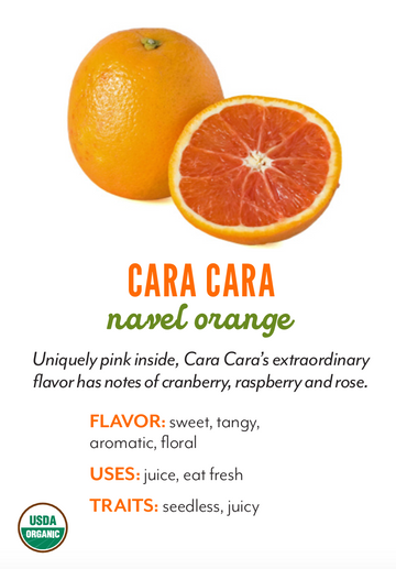 Organic Cara Cara Orange - EACH