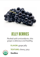 Organic Jelly Grapes - PINT-1