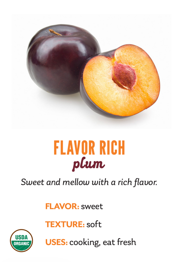 Organic FlavorRich Plum - PINT
