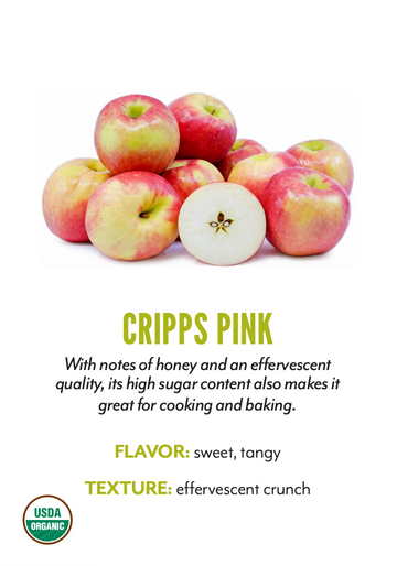 Organic Pink Cripps Apple - EACH