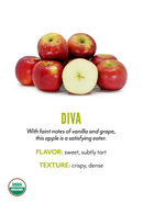Organic Diva Apple - EACH-1