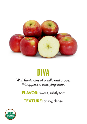 Organic Diva Apple - EACH