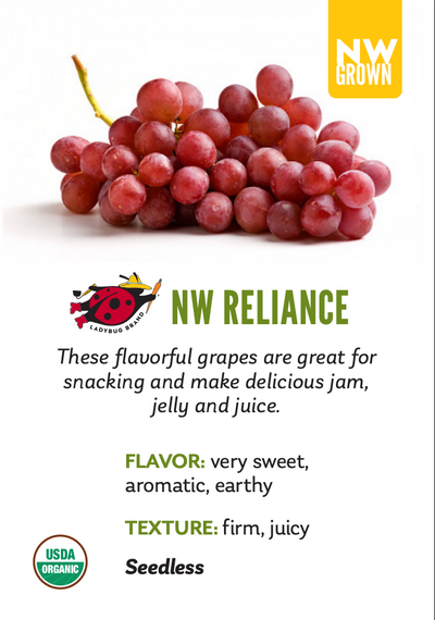 Organic Reliance Grapes - TOTE