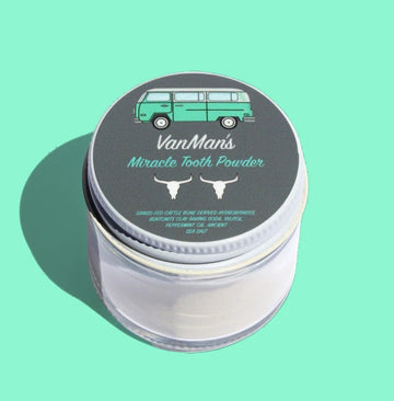 VanMan's Miracle Tooth Powder Mint-Bone - 2 OZ